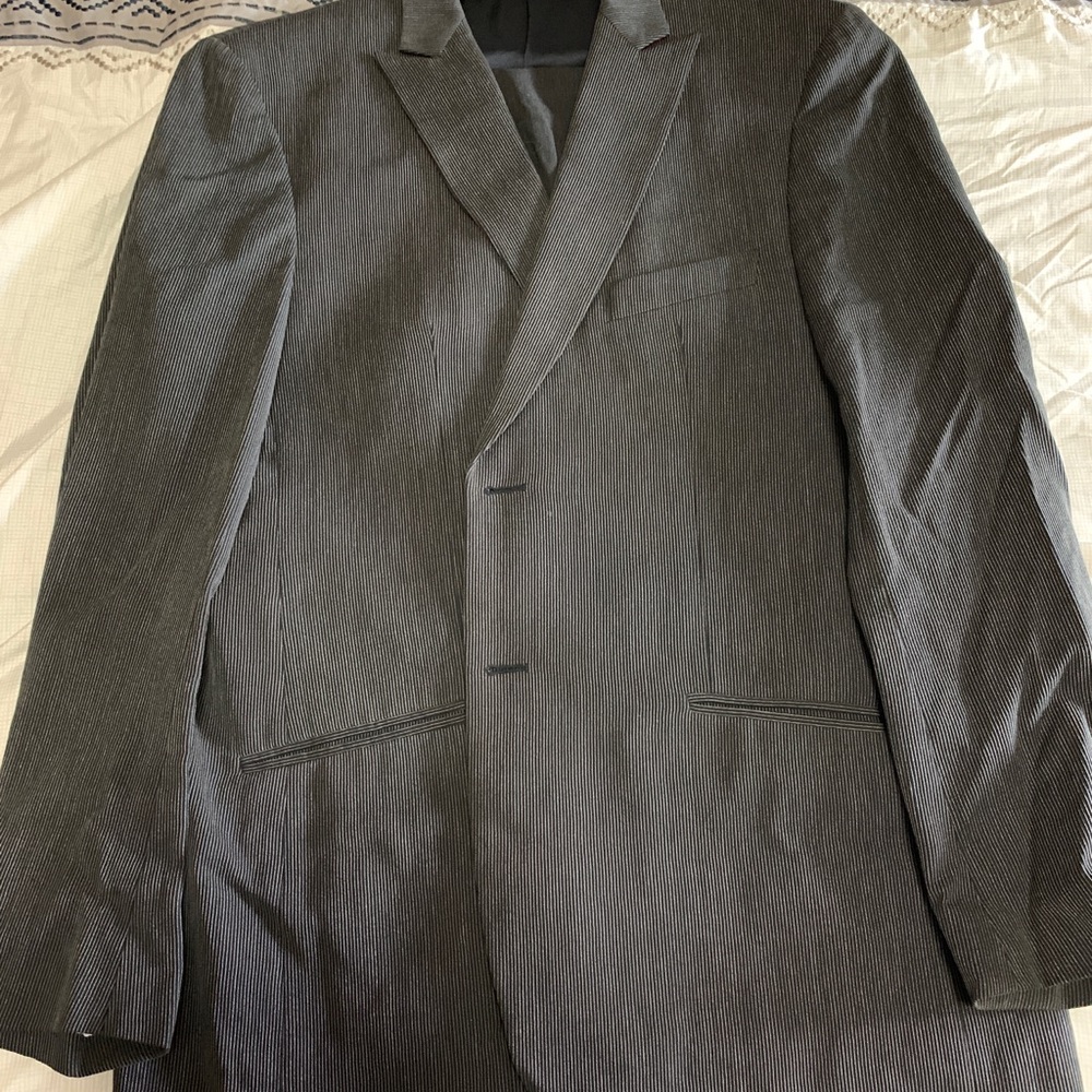 Black Turint Italian Made Sports Coat + Black Pant